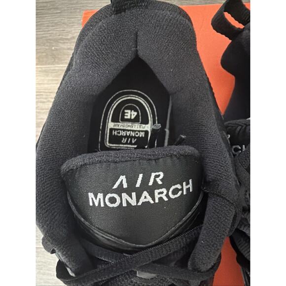 Nike Air Monarch IV Men\'s Black/Black Size 10 Brand New In Box 416355-001